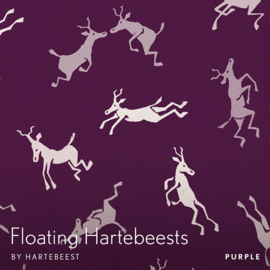 Floating Hartebeests - Purple