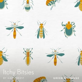 Itchy Bitsies - Green & Orange