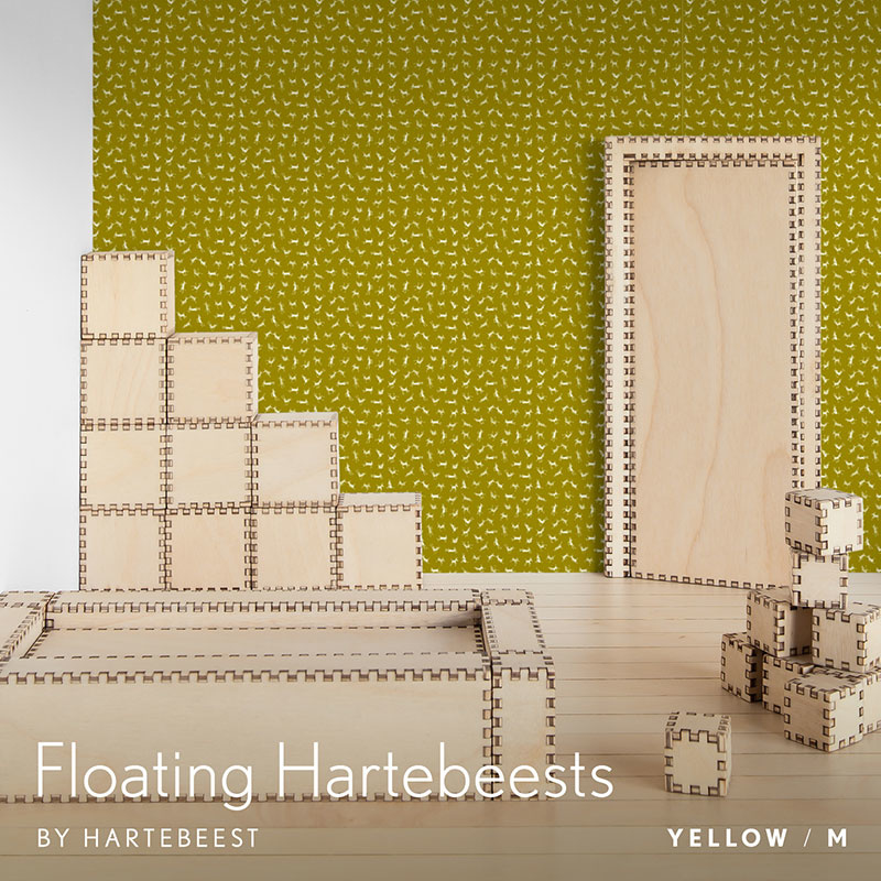 Floating Hartebeests - Yellow