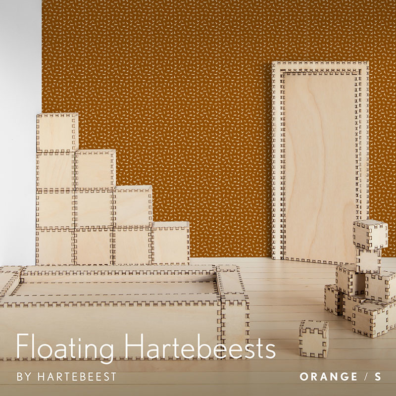 Floating Hartebeests - Orange
