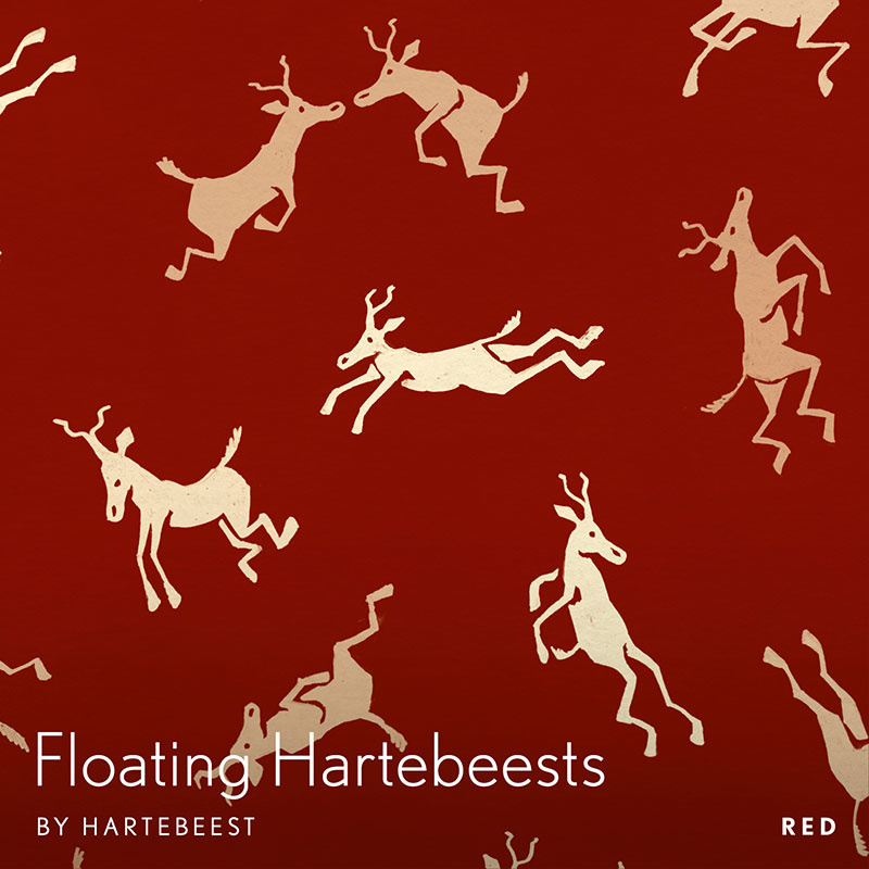 Floating Hartebeests - Red