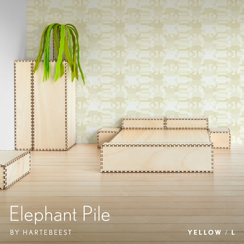 Elephant Pile - Yellow