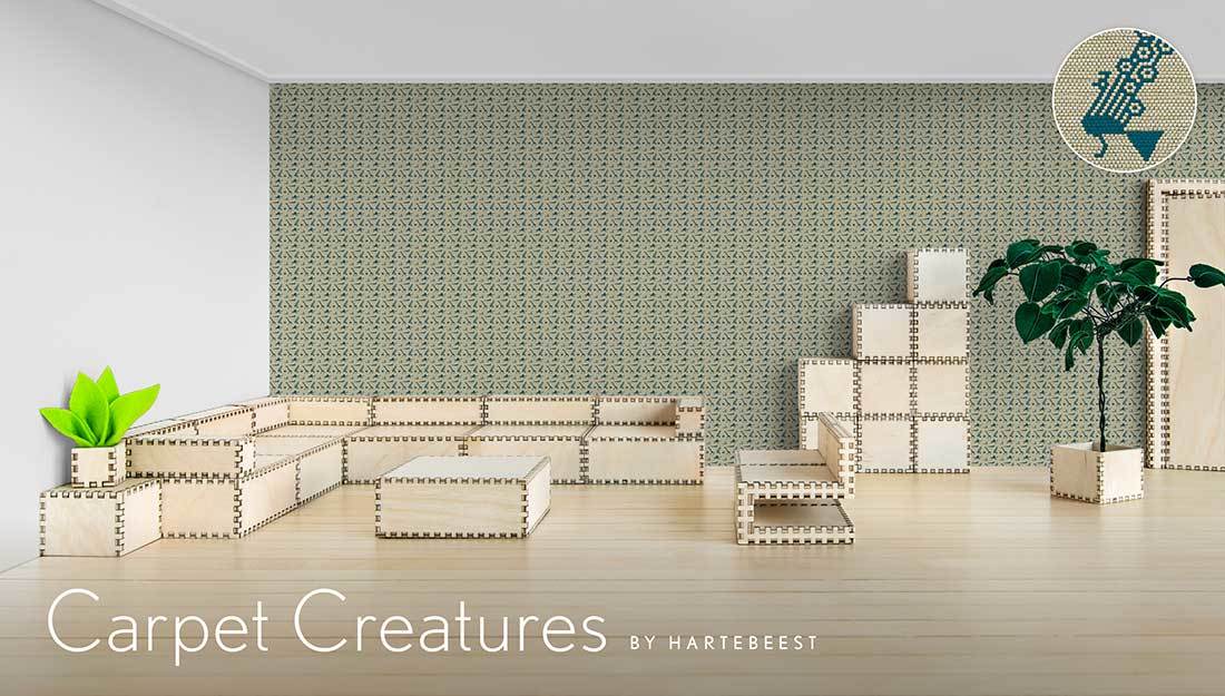 Carpet Creatures - Blue