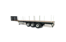 Pacton flatbed trailer anthracite
