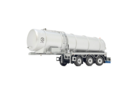 D-Tec tank trailer licht grijs