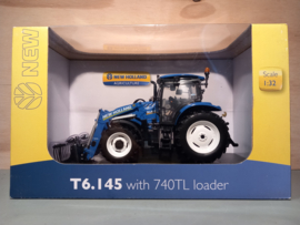 New Holland T6.145 met voorlader