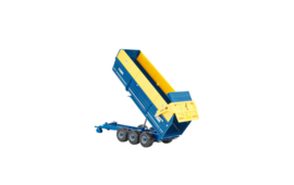 Kane Tri-axle halfpipe silage trailer