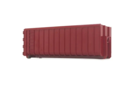 Haakarm container 40m3 rood