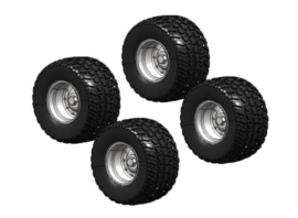 Michelin Cargoxbib wheels (silver)