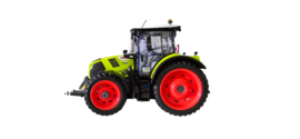 Claas Arion 550 avec roues chenilles