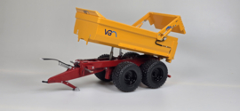 VGM Rocky 24 tandemas Dumper met zwarte velgen