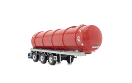 D-Tec tank trailer rouge