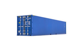 40Ft zeecontainer blauw