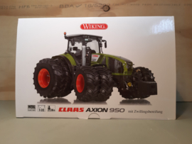 Claas Axion 950 dubbele montering