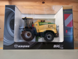 Krone Big X 1180 with maizeheader