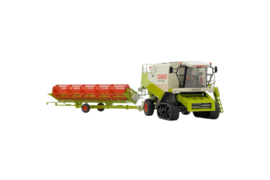 Claas Lexion 460 TT avec C750