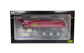 Meiller tipper trailer Red