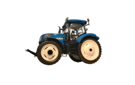 New Holland T7.190 on rowcrop wheels