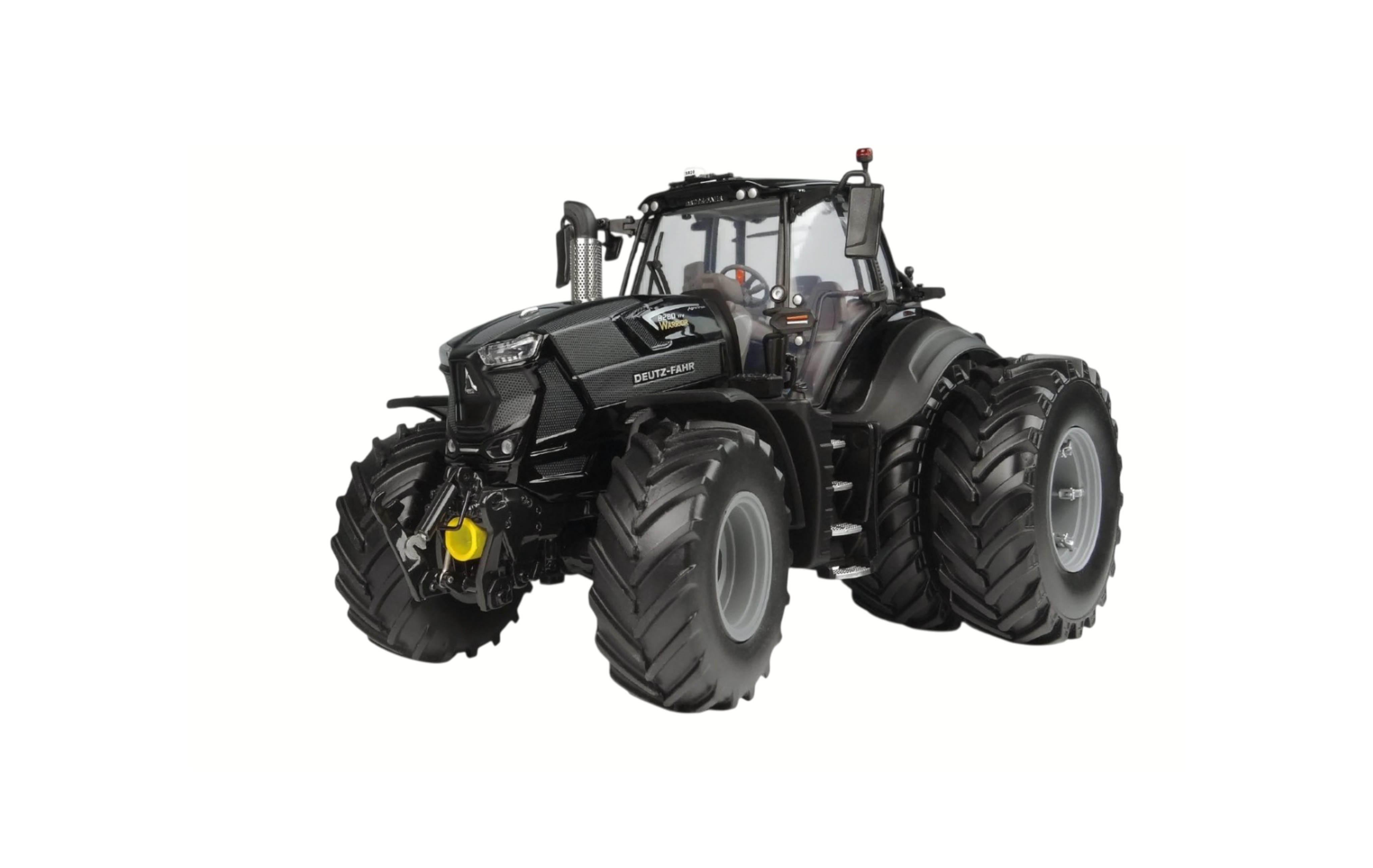 Deutz-Fahr 8280 TTV Warrior Gloss Black Dual Rear Wheels