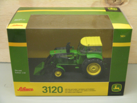 John Deere 3120 with cabine and frontloader