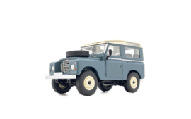 Landrover Series 3 88 safari roof marine blue