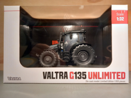 Valtra G135 Unlimited mat zwart