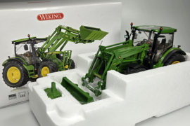 John Deere 6125R met voorlader