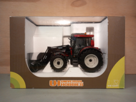 Valtra C red with frontloader