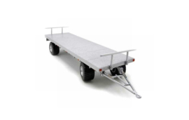 Agriculture trailer silver