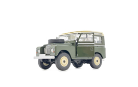 Landrover Series 3 88 safari roof deep bronze green