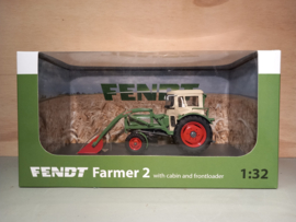 Fendt Farmer 2S avec cabine et chargeur