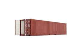 40Ft zeecontainer rood