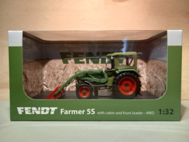 Fendt Farmer 5S 4wd met cabine en voorlader