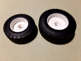 Bandenset met wegprofiel