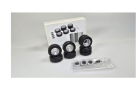 Scania tire and rim set