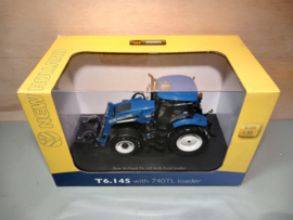 New Holland T6.145 with frontloader