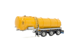 D-Tec tank trailer geel