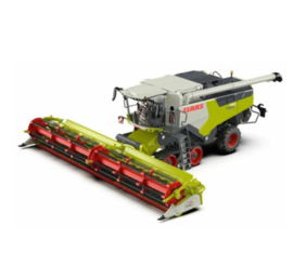 Claas Trion 750 Terra Trac + Convio 1080 Flex