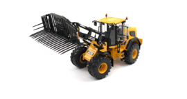 JCB 435S Stage V met grasvork