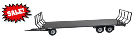 Fliegl DPW 180 platte wagen