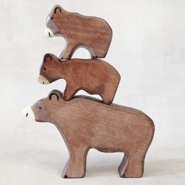 Holztiger beren familie