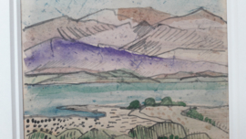Jan Toorop / water color, ink /  28.5x17 cm