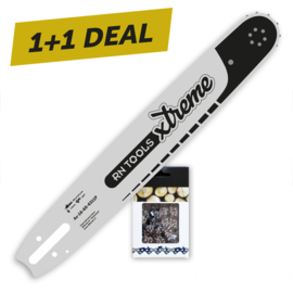 Kettingzaagblad 40 cm 3/8 1.6 mm Xtreme + Zaagketting - voor Stihl