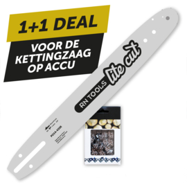 Kettingzaagblad 35 cm 3/8 1.1 mm LiteCut + Zaagketting