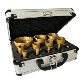 Diamant Tegelboorset 11-delig - 6 tot 68 mm