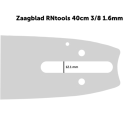 Zaagblad RNtools Xtreme 40 cm 3/8 1.6 mm voor Kettingzagen (o.a. Stihl)