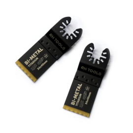 2 st. Multitool Zaagjes Universeel - Hout, Plastic en Metaal