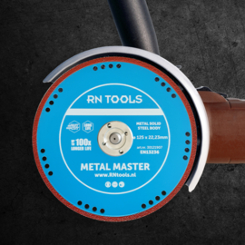 Diamant Metaal Slijpschijf voor Aluminium, RVS en Metaal - 125 x 22,23 mm