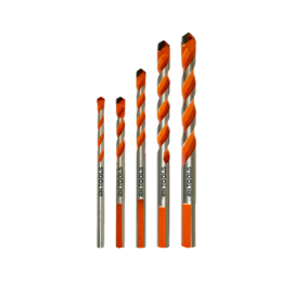 Universele Borenset 5-delig - Multi Material - 4 tot 10 mm