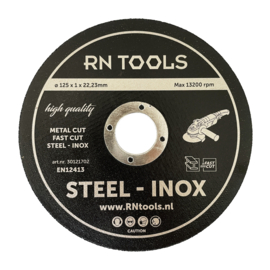 RNtools Doorslijpschijven - 125 x 22,23 mm - 25 stuks